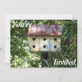Birdhouse Uitnodiging (Voorkant)