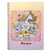 Birdhouse Wren journal notitieboek (Voorkant)