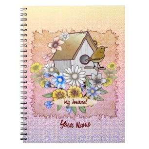 Birdhouse Wren journal notitieboek