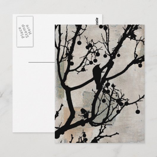 Birdie 6 briefkaart (Voorkant / Achterkant)