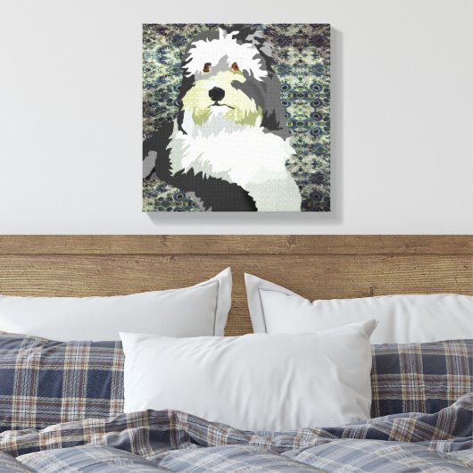 Birdie Art Canvas (Insitu (Slaapkamer))