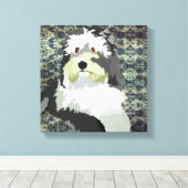 Birdie Art Canvas (Insitu (Houten vloer))