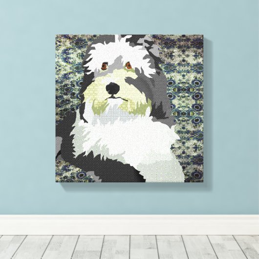 Birdie Art Canvas Afdruk (Insitu (Houten vloer))