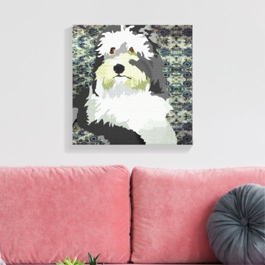 Birdie Art Canvas Afdruk (Insitu (Woonkamer))