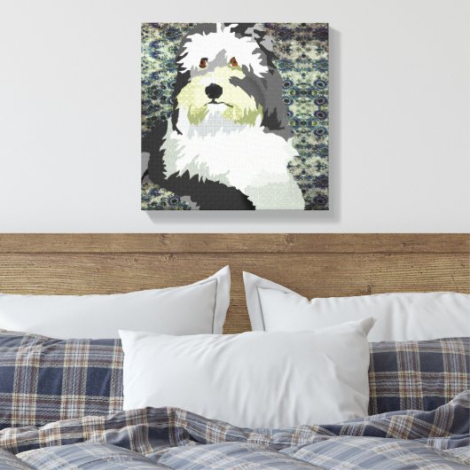 Birdie Art Canvas Afdruk (Insitu (Slaapkamer))