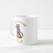 Birdie Babe Golfer Koffiemok (Voorkant links)