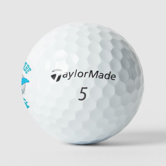 Birdie Babe Taylor Made TP5 Golf Balls Golfballen (Logo)