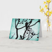 Birdie, Birthday Kaart (Gele Bloem)