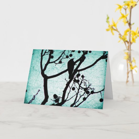 Birdie, Birthday Kaart (Gele Bloem)