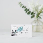 birdie bizcard visitekaartje (Staand voorkant)