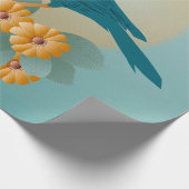 birdie bluey cadeaupapier (Hoek)