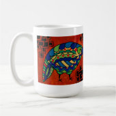 "Birdie Boo" 15 oz. Mok door Lara Kulpa (Links)