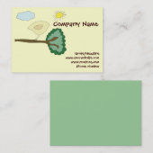 Birdie Chubby-webkaart Visitekaartje (Voorkant / Achterkant)