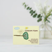 Birdie Chubby-webkaart Visitekaartje (Staand voorkant)