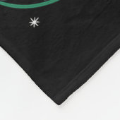 Birdie Claus Funny Xmas Christmas Grandma Holiday  Fleece Deken (Hoek)