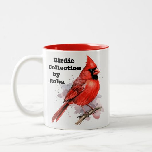Birdie-Collectie Tweekleurige Koffiemok (Links)