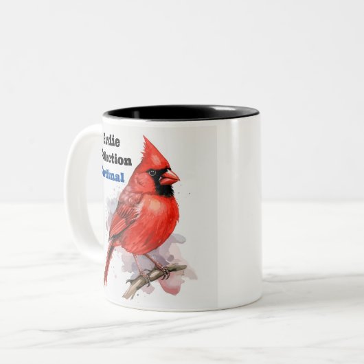 Birdie-Collectie Tweekleurige Koffiemok (Voorkant links)