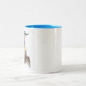 Birdie-Collectie Tweekleurige Koffiemok (Center)