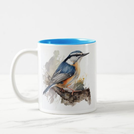 Birdie-Collectie Tweekleurige Koffiemok (Links)