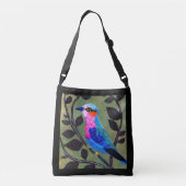 *’ Birdie’ Cross Body Bag / Schoudertas Tas (Achterkant)