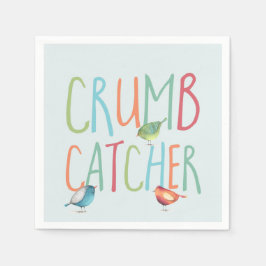 Birdie Crumb Catcher Paper Napkin Servet