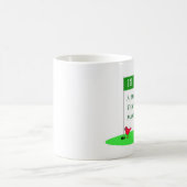 Birdie Eagle Golf Cartoon Mok (Center)