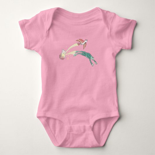 Birdie & Frog Uit-de-Box! Baby Body Romper (Voorkant)