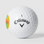 Birdie Fun Novelty Golfing Golfballen (Logo)