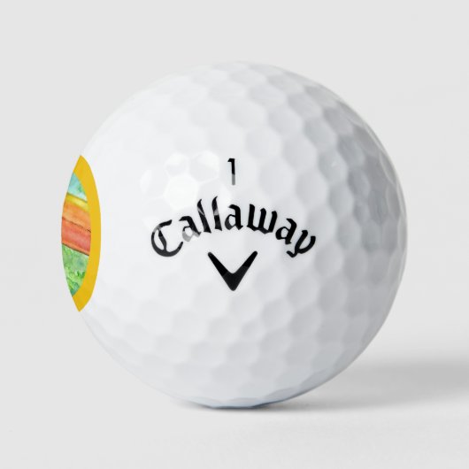 Birdie Fun Novelty Golfing Golfballen (Logo)
