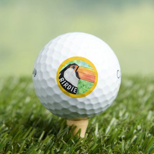 Birdie Fun Novelty Golfing Golfballen (Insitu Shirt)
