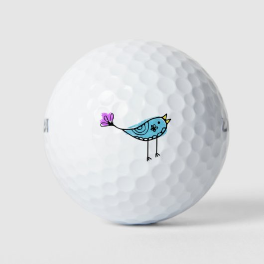 Birdie Golfball Golfballen (Voorkant)
