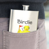Birdie Golfer Chick Flacon (Voorbeeld)
