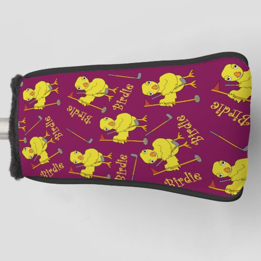 Birdie Golfer Chick Golfheadcover (Voorkant)