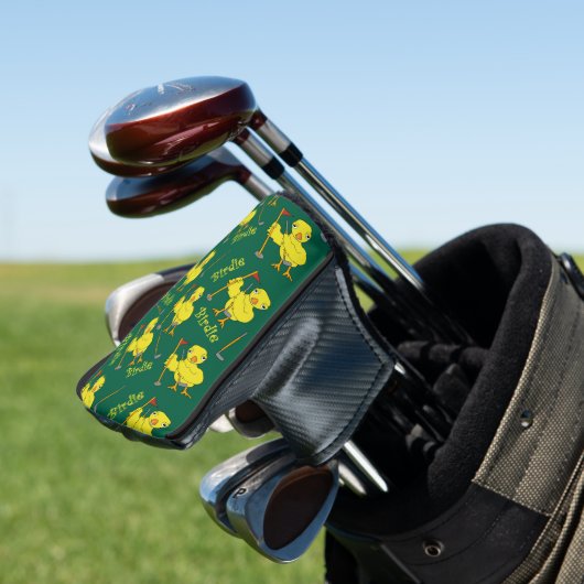 Birdie Golfer Chick Golfheadcover (Insitu)