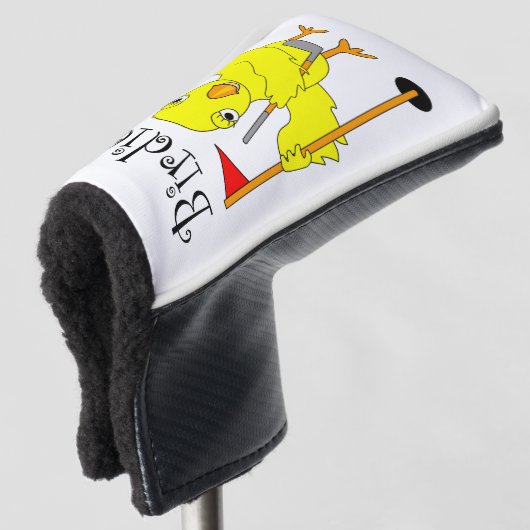 Birdie Golfer Chick Golfheadcover (3/4 voorkant)
