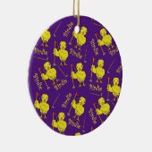 Birdie Golfer Chick Keramisch Ornament (Rechts)