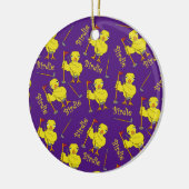 Birdie Golfer Chick Keramisch Ornament (Links)