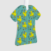 Birdie Golfer Chick Ornament (voorkant)