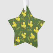Birdie Golfer Chick Ornament (voorkant)