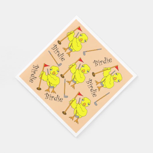 Birdie Golfer Chick Servet (Hoek)