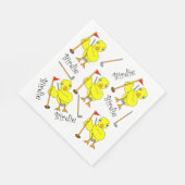 Birdie Golfer Chick Servet (Hoek)