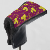 Birdie Golfer Kuiken Golfheadcover (3/4 voorkant)