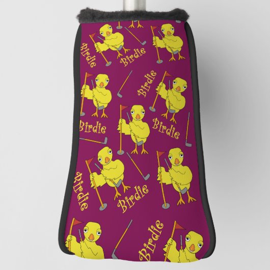 Birdie Golfer Kuiken Golfheadcover (Draai 90)