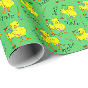 Birdie Golfing Chick Tanktop Cadeaupapier