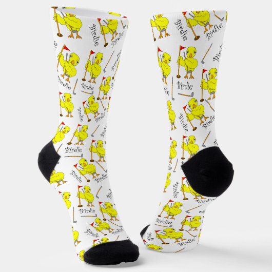 Birdie Golfing Chick Tanktop Sokken (Gebogen)
