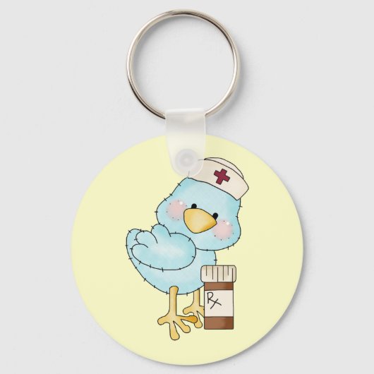 Birdie Nurse Sleutelhanger (Voorkant)