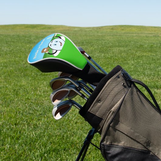 Birdie of Better Golf Ball viert het gat in één Golfheadcover (Insitu)