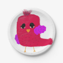 Birdie papier bord