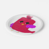 Birdie papier bord (Gekanteld)