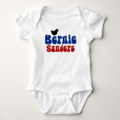 Birdie Sanders 2016 Retro Bernie Romper (Voorkant)